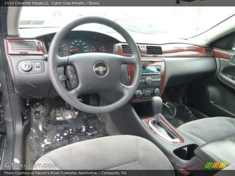 Cyber Gray Metallic / Ebony 2010 Chevrolet Impala LS