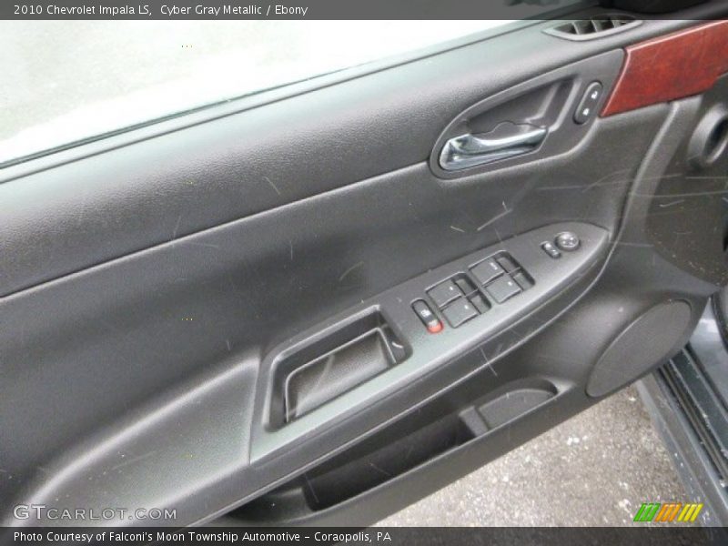 Cyber Gray Metallic / Ebony 2010 Chevrolet Impala LS