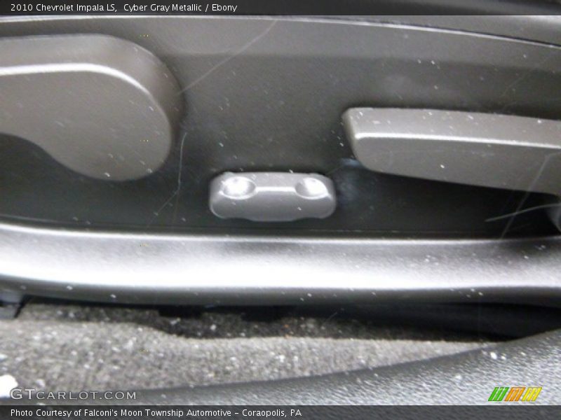 Cyber Gray Metallic / Ebony 2010 Chevrolet Impala LS