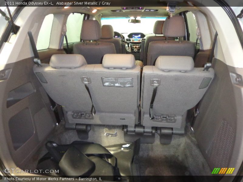 Alabaster Silver Metallic / Gray 2011 Honda Odyssey EX-L