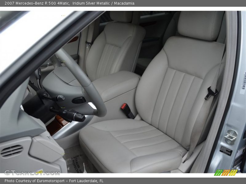 Iridium Silver Metallic / Macadamia 2007 Mercedes-Benz R 500 4Matic