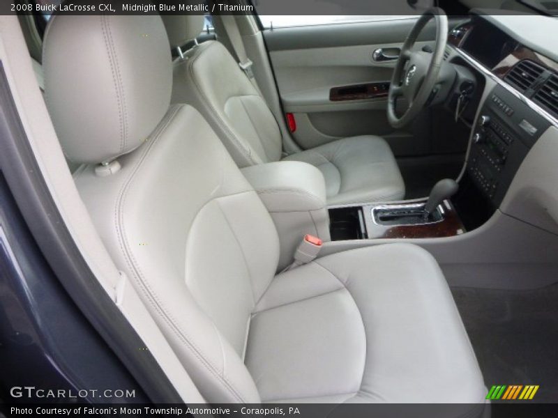 Midnight Blue Metallic / Titanium 2008 Buick LaCrosse CXL