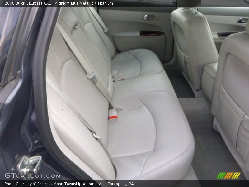 Midnight Blue Metallic / Titanium 2008 Buick LaCrosse CXL