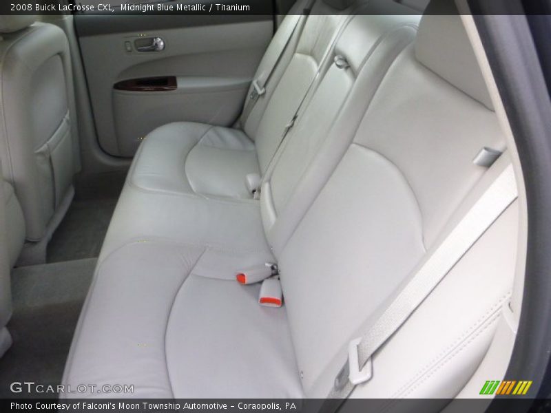 Midnight Blue Metallic / Titanium 2008 Buick LaCrosse CXL