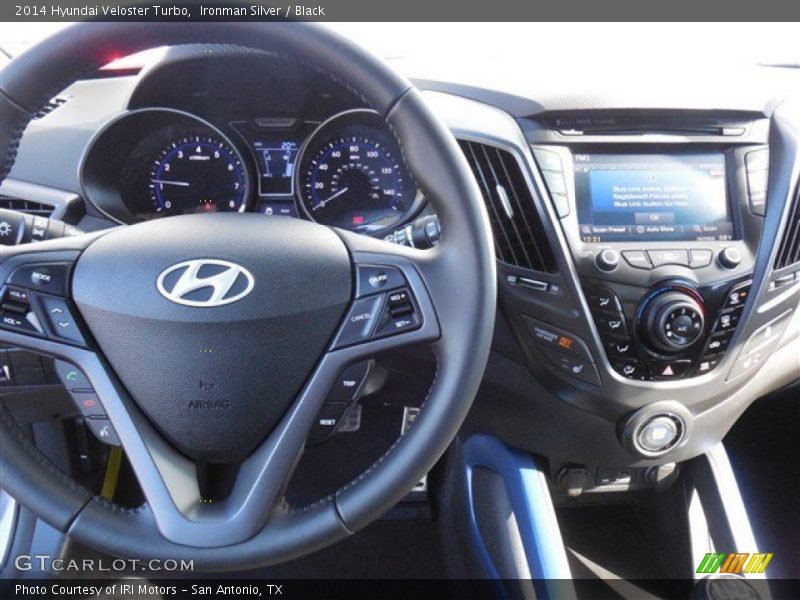 Dashboard of 2014 Veloster Turbo