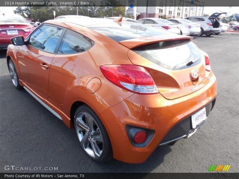 Vitamin C / Black 2014 Hyundai Veloster Turbo