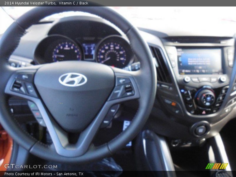 Vitamin C / Black 2014 Hyundai Veloster Turbo
