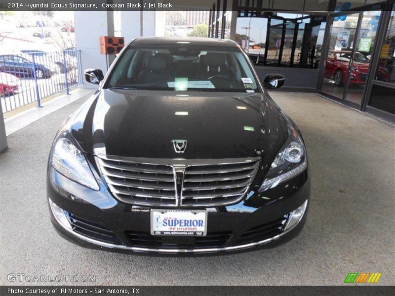 Caspian Black / Jet Black 2014 Hyundai Equus Signature
