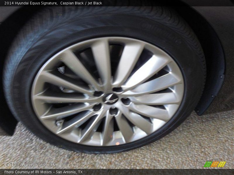 Caspian Black / Jet Black 2014 Hyundai Equus Signature