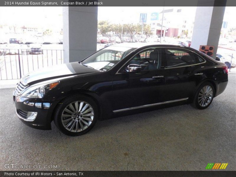 Caspian Black / Jet Black 2014 Hyundai Equus Signature