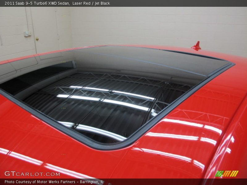 Laser Red / Jet Black 2011 Saab 9-5 Turbo6 XWD Sedan