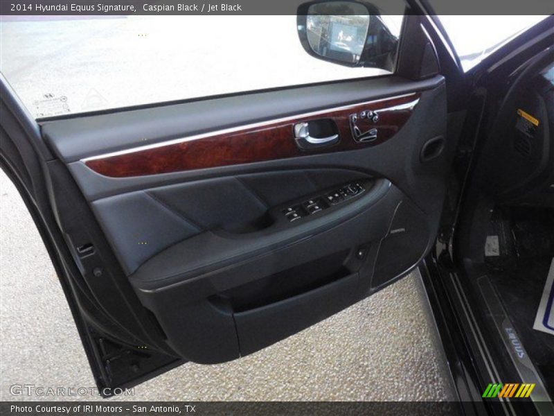 Caspian Black / Jet Black 2014 Hyundai Equus Signature