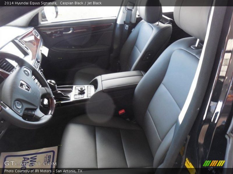 Caspian Black / Jet Black 2014 Hyundai Equus Signature