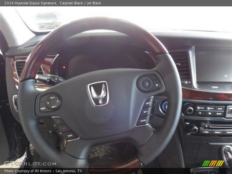 Caspian Black / Jet Black 2014 Hyundai Equus Signature