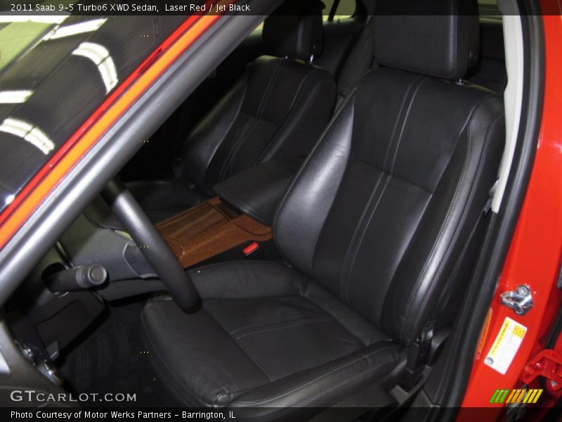 Laser Red / Jet Black 2011 Saab 9-5 Turbo6 XWD Sedan