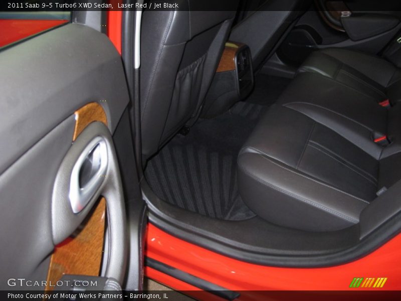 Laser Red / Jet Black 2011 Saab 9-5 Turbo6 XWD Sedan