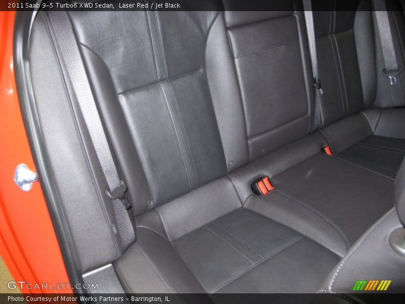 Laser Red / Jet Black 2011 Saab 9-5 Turbo6 XWD Sedan