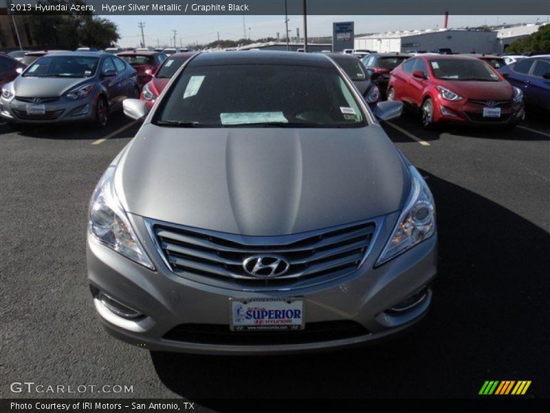 Hyper Silver Metallic / Graphite Black 2013 Hyundai Azera