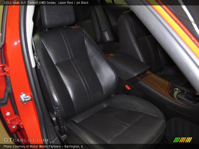 Laser Red / Jet Black 2011 Saab 9-5 Turbo6 XWD Sedan