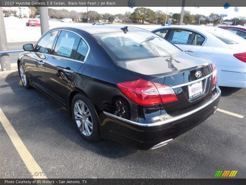 Black Noir Pearl / Jet Black 2013 Hyundai Genesis 3.8 Sedan