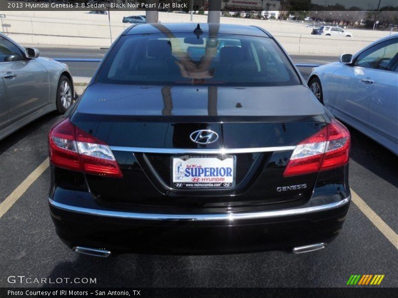 Black Noir Pearl / Jet Black 2013 Hyundai Genesis 3.8 Sedan