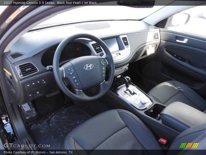 Black Noir Pearl / Jet Black 2013 Hyundai Genesis 3.8 Sedan