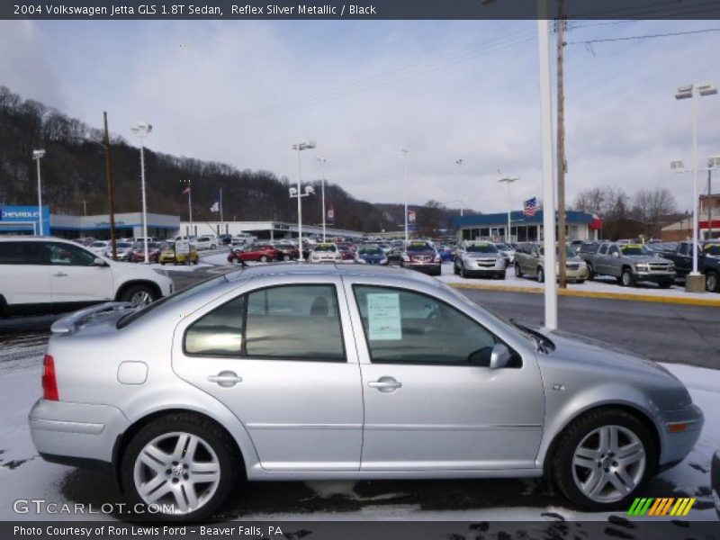 Reflex Silver Metallic / Black 2004 Volkswagen Jetta GLS 1.8T Sedan