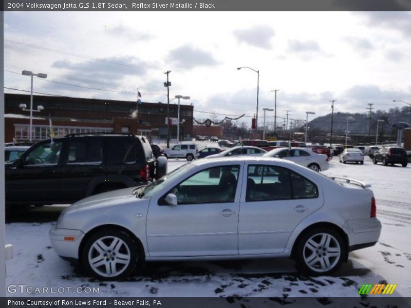 Reflex Silver Metallic / Black 2004 Volkswagen Jetta GLS 1.8T Sedan