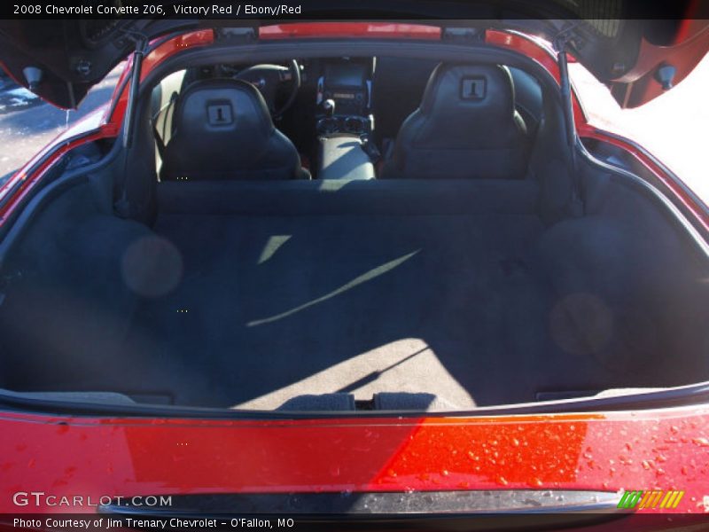 Victory Red / Ebony/Red 2008 Chevrolet Corvette Z06