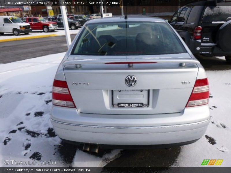Reflex Silver Metallic / Black 2004 Volkswagen Jetta GLS 1.8T Sedan
