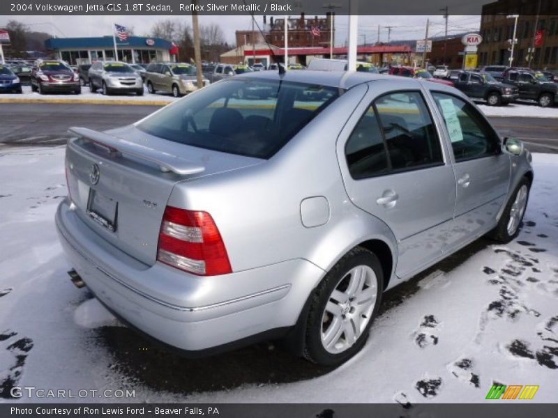 Reflex Silver Metallic / Black 2004 Volkswagen Jetta GLS 1.8T Sedan