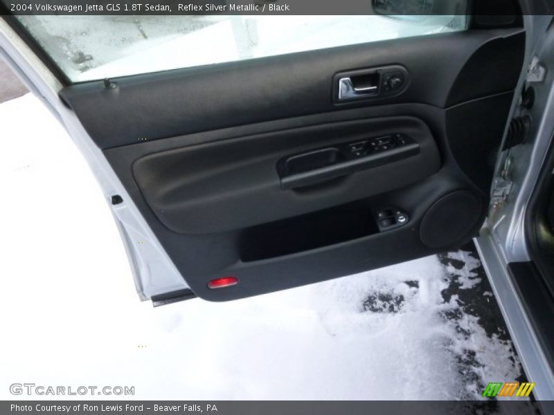 Reflex Silver Metallic / Black 2004 Volkswagen Jetta GLS 1.8T Sedan