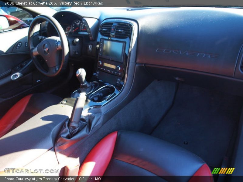 Victory Red / Ebony/Red 2008 Chevrolet Corvette Z06