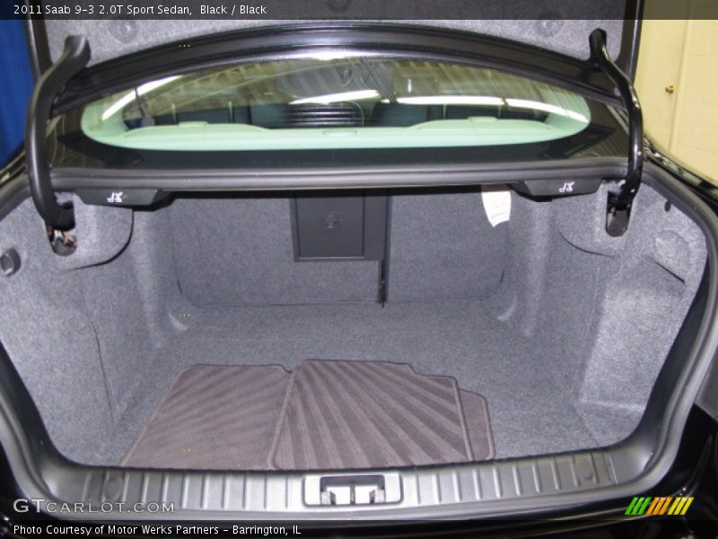 Black / Black 2011 Saab 9-3 2.0T Sport Sedan