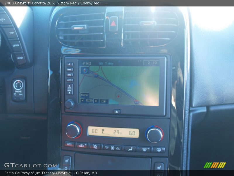 Victory Red / Ebony/Red 2008 Chevrolet Corvette Z06