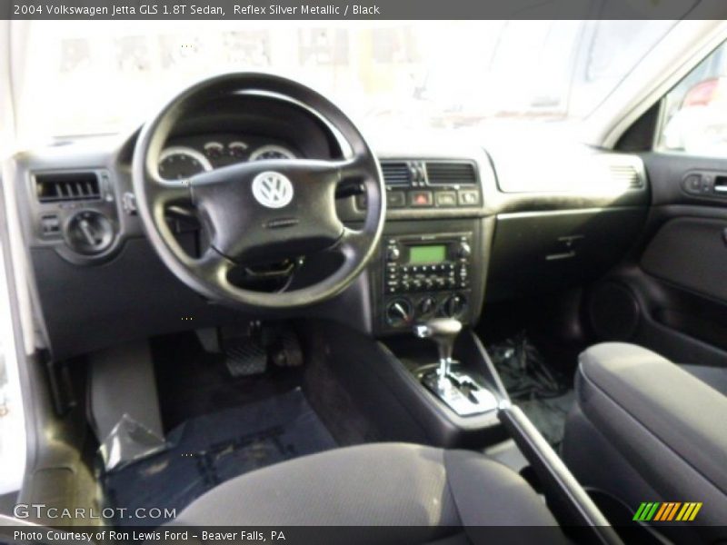 Reflex Silver Metallic / Black 2004 Volkswagen Jetta GLS 1.8T Sedan