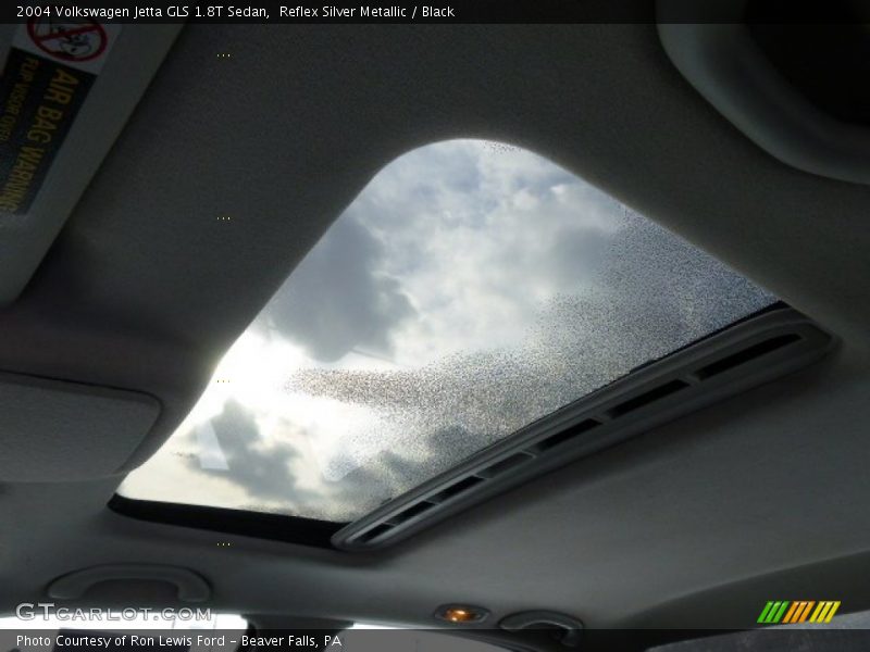 Reflex Silver Metallic / Black 2004 Volkswagen Jetta GLS 1.8T Sedan