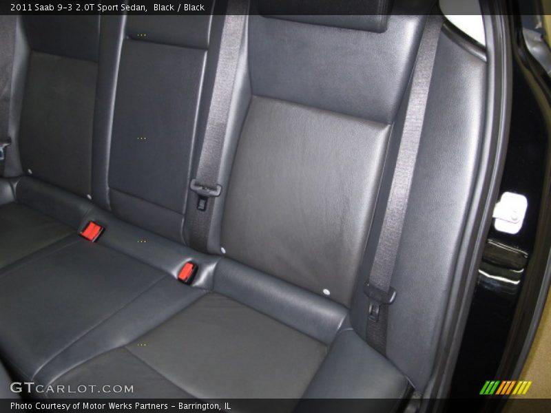Black / Black 2011 Saab 9-3 2.0T Sport Sedan