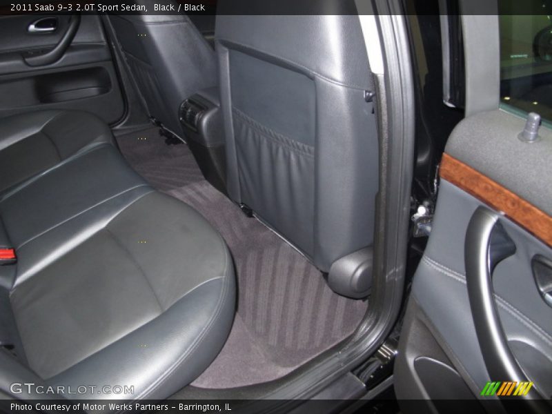 Black / Black 2011 Saab 9-3 2.0T Sport Sedan