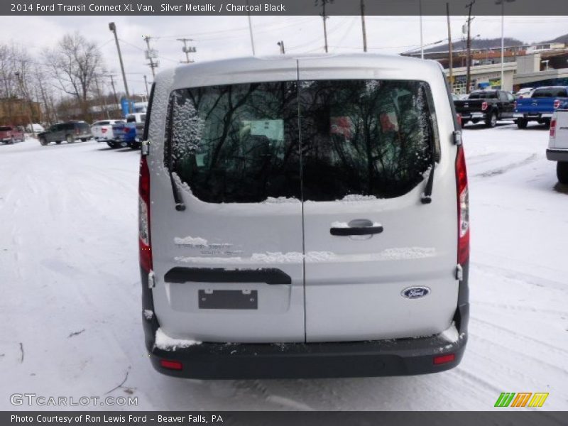 Silver Metallic / Charcoal Black 2014 Ford Transit Connect XL Van