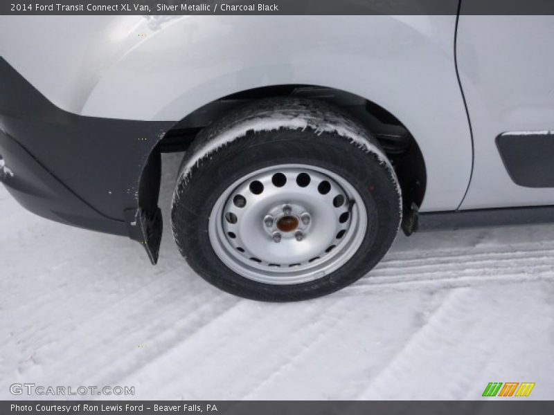 Silver Metallic / Charcoal Black 2014 Ford Transit Connect XL Van