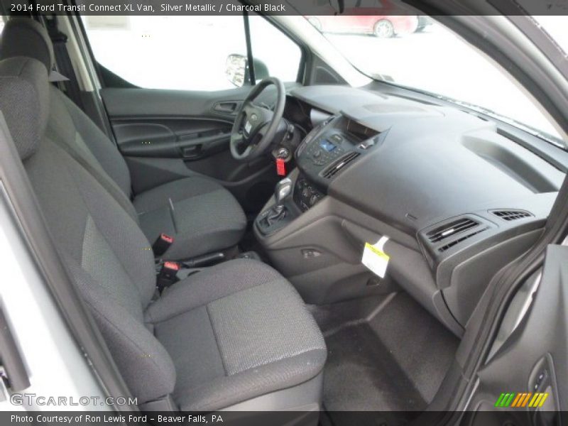 Silver Metallic / Charcoal Black 2014 Ford Transit Connect XL Van