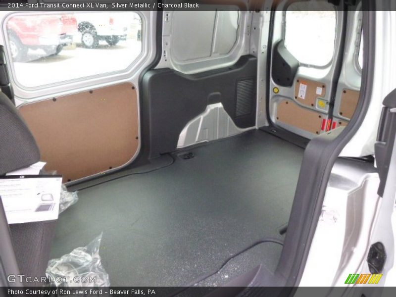 Silver Metallic / Charcoal Black 2014 Ford Transit Connect XL Van