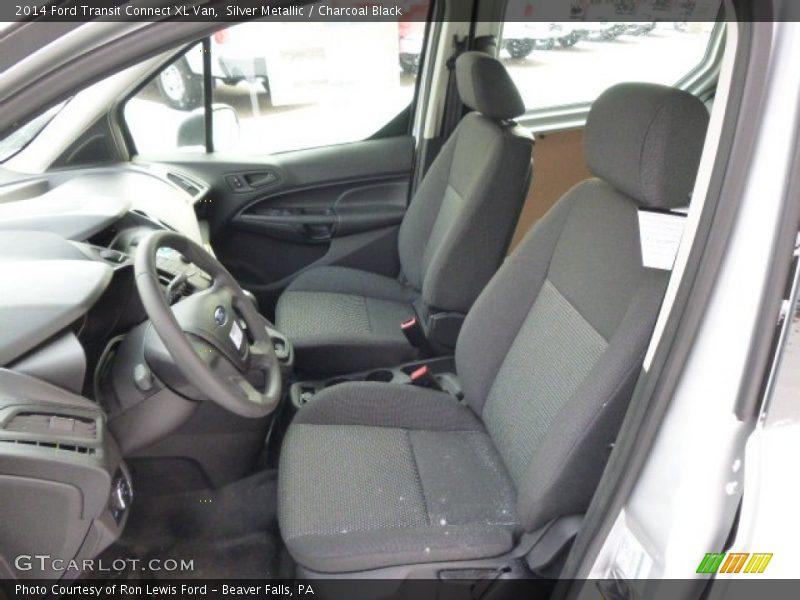 Silver Metallic / Charcoal Black 2014 Ford Transit Connect XL Van