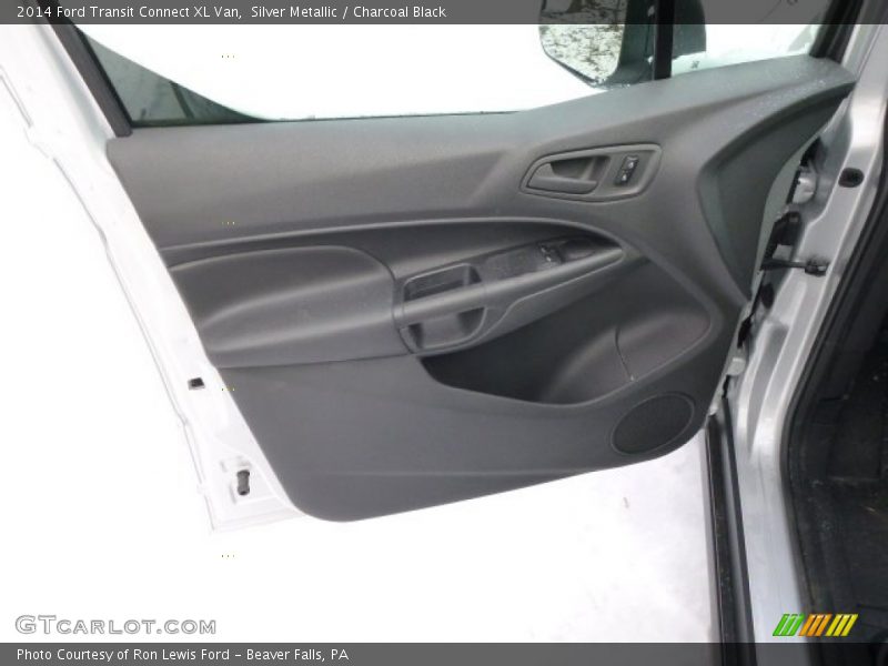 Silver Metallic / Charcoal Black 2014 Ford Transit Connect XL Van