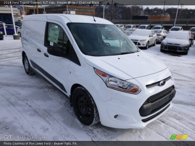 Front 3/4 View of 2014 Transit Connect XLT Van