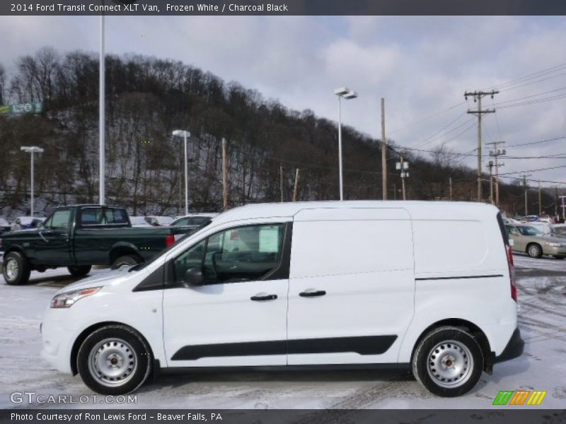  2014 Transit Connect XLT Van Frozen White