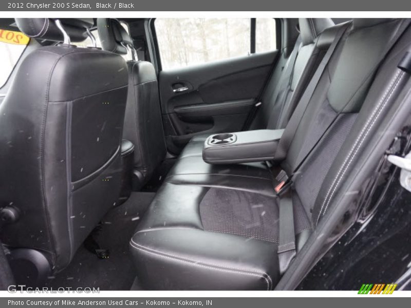 Black / Black 2012 Chrysler 200 S Sedan