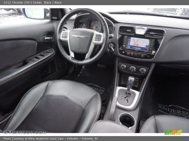 Black / Black 2012 Chrysler 200 S Sedan
