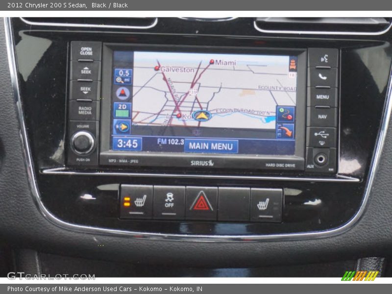 Black / Black 2012 Chrysler 200 S Sedan